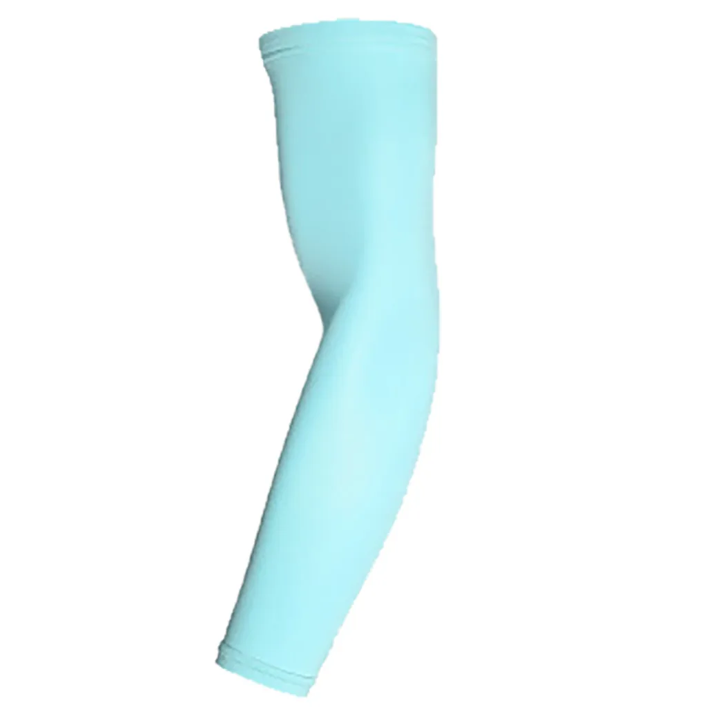 8-цвет ткани защитные манжеты рукавов подогреватели руку Лето Спорт Защита от ультрафиолетовых лучей, будь то Велосипедный спорт или бег вождения Светоотражающие защита от солнечных лучей полос