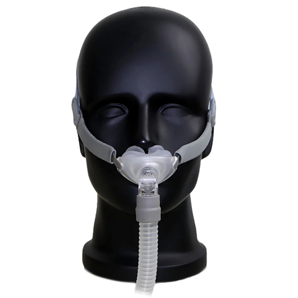 

Adjustable BMC CPAP Snoring Machine Portable Breathing Device With Nasal Mask Headgear Strap For Sleep Apnea