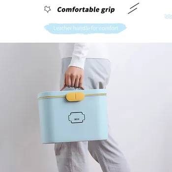 

Household Portable Box Large Capacity Storage Box Emergency Small First Aid Kit Organizer Органайзер Для Кухни Dropshipping #54