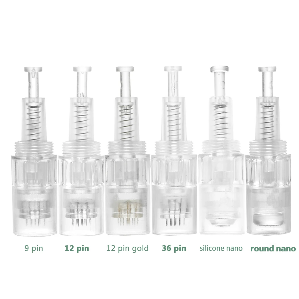  7 LED Dr.pen Derma Pen Needle micro Needle Tips For Electric Micro Rolling Derma Stamp Therapy - 4000537185944