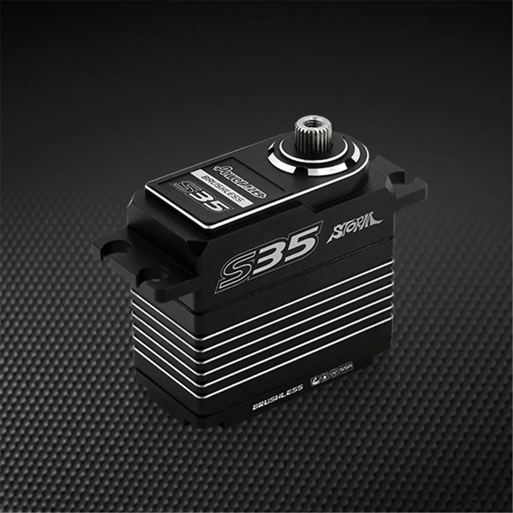Мощность HD Storm35 высокое давление бесщеточный сервопривод 35 кг металлические шестерни для RC автомобилей модель автомобиля