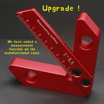 

Woodworking Center scribe 45 degree 90 degree right angle center ruler center fast positioning, woodworking auxiliary tools
