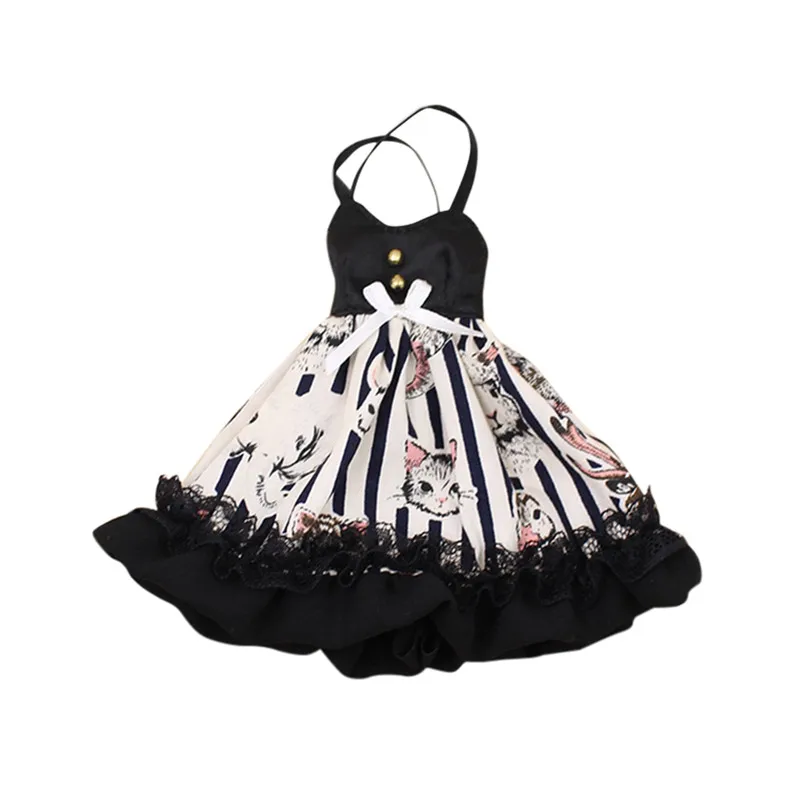 DBS Blyth ICY doll Одежда платье с рисунком кошки подходит для 1/6 шарнирного тела подарок