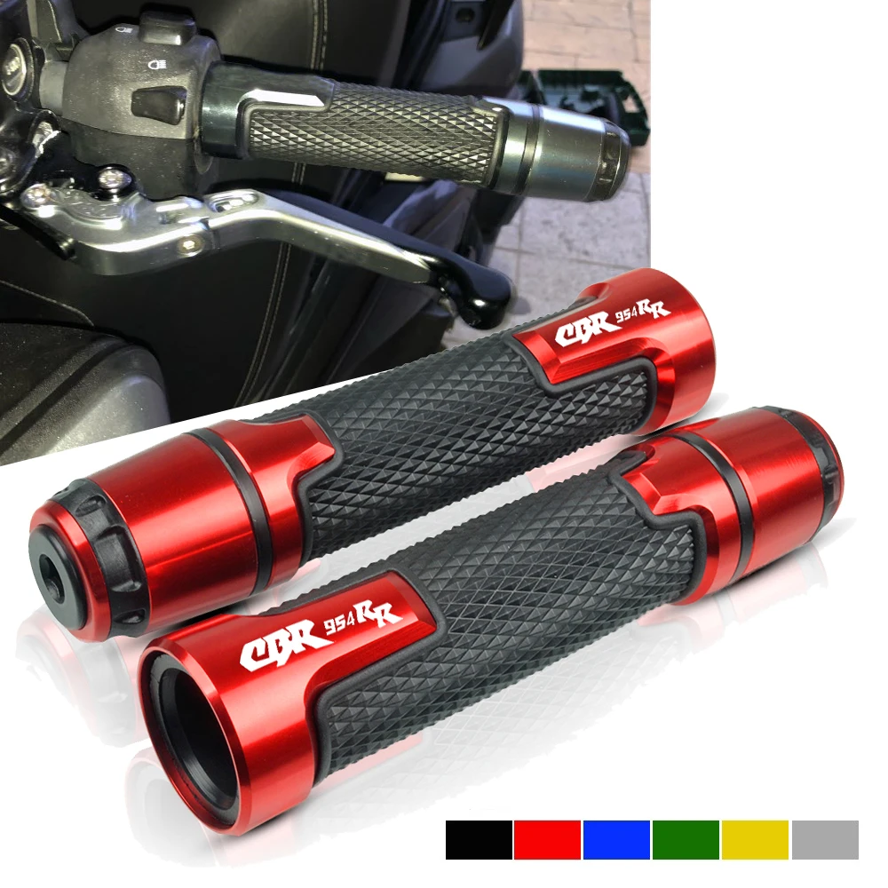 Для Honda CBR600RR CBR954RR 2002-2003 954 RR 7/" 22 мм аксессуары для мотоциклов ручки для руля ручка для мотоцикла