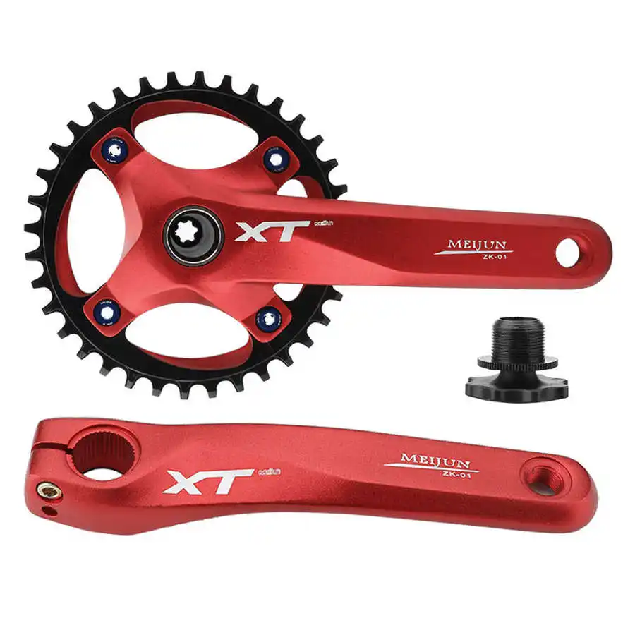 MEIJUN 104 Road Mountain Bike Crank Aluminum Alloy Bike Crank Bicycle
