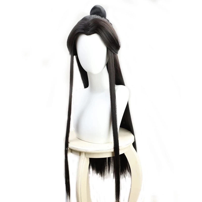 Xie Lian Yue Shen Cosplay Antique Novel Tian Guan Ci Fu Platinum Peacock Cosplay Costmes Cos Wig shoes for Halloween Party