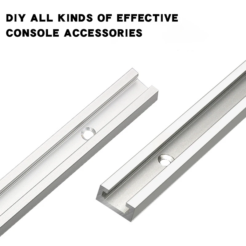 

Woodworking T Slot Limiting Chute 1.2M Circular Saw Guide Rail Electric Saw Guide Flip Table Slide Track Intersection Groove
