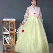 Корейская импортная ткань/последний Улучшенный ханбок/Невеста ханбок/сценический костюм/