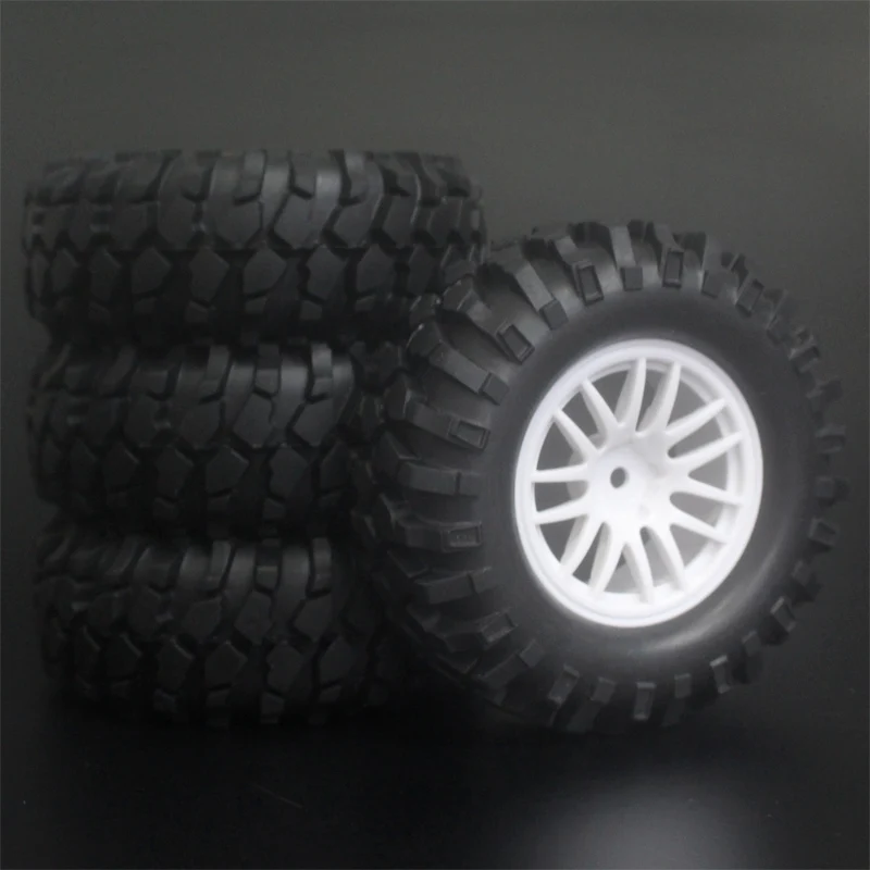 4x1 9 дюйма 96 мм резиновые шины покрытые колесные диски для D90 D110 SCX10 CC01 RC Рок
