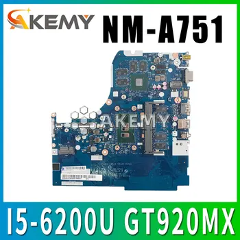 شراءNM-A751 اللوحة الأم لأجهزة الكمبيوتر المحمول لينوفو 310-15ISK 510-15ISK اللوحة الرئيسية الأصلية 4G-RAM I5-6200U GT920MX/940M