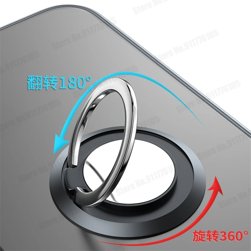 Magnetic Ring Stand Shockproof Case For Samsung Quantum 2 A82 S21FE S21 S22 Ultra F52 A72 A52 A32 S10 Skin Feel Protective Cover samsung silicone