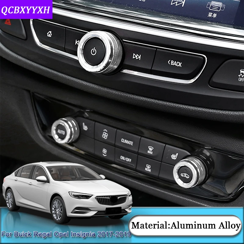 Для Buick Regal Opel Insignia- Холден коммодор 18-19 Автомобильный Центральный контроль воздуха условное управление переключатель ручка чехол кольцо