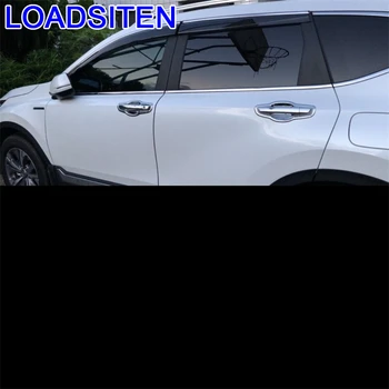 

Car Auto Modified Chromium Automovil Handle Door Exterior Mouldings Decoration Accessories Protecter 17 18 19 FOR Honda CRV