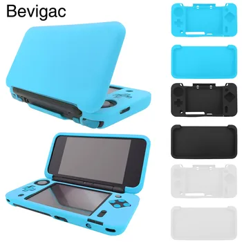 

Bevigac Soft Silicone Protective Shockproof Skin Wrap Case Cover Shell for Nintend Nintendo NEW 2DS XL LL Console Game Gadgets