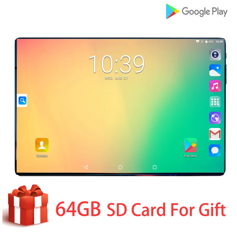 Новый глобальный 10,1 дюймовый планшет 3g 4G FDD LTE Android 9,0 Восьмиядерный 1280X800 ips 2.5D сенсорный экран ram 6 ГБ rom 128 ГБ gps планшет 10,1 Новый глобальный 10,1 дюймовый планшет 3g 4G FDD LTE Android 9,0 Восьмиядерный 1280X800 ips 2.5D сенсорный экран ram 6 ГБ rom 128 ГБ gps планшет 10,1