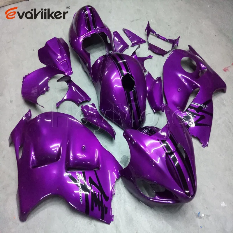 Пользовательские ABS обтекатель для GSX-R1300 1997-2007 1998 1999 2000 2001 2002 2003 2004 2005 2006+ винты+ зеленый - Цвет: I