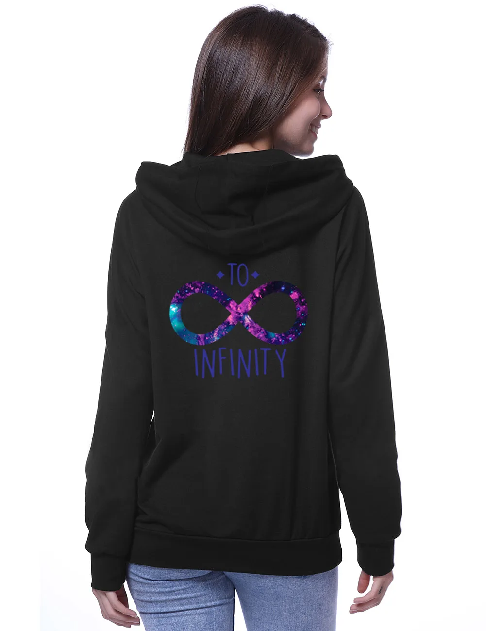 Толстовки с надписью «BEST FRIEND TO INFINITY AND BEYOND» BFF, осенне-зимние женские и мужские толстовки с капюшоном, Женские повседневные топы, пальто
