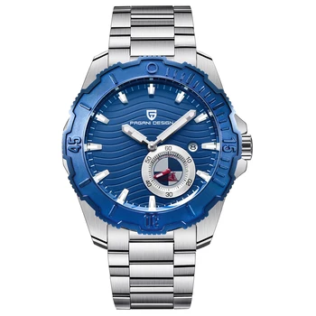 

PAGANI Fashion Luxury Mechanical Mens Watches Stainless Steel Sport Waterproof Men Wristwatch dropshipping Date Male Clock