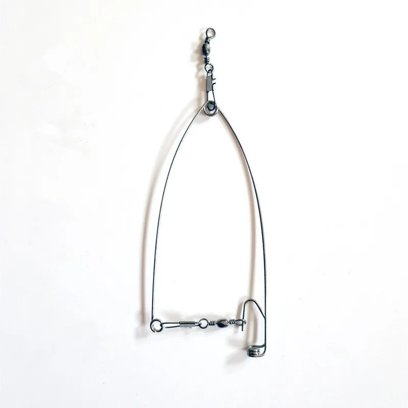 5 шт./лот рыболовная леска для крючка Вертлюги с зажимом соединитель Блокировка