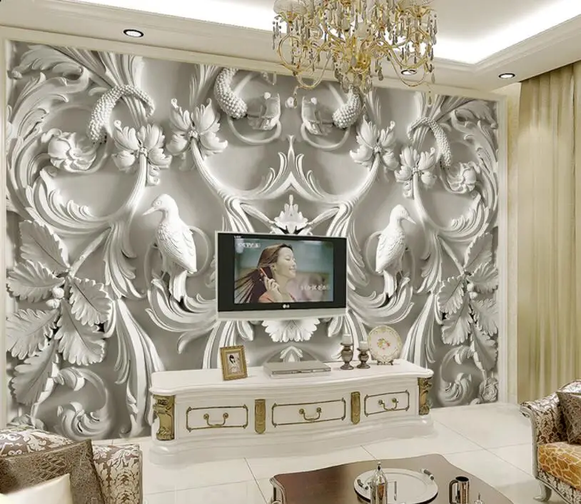 Современная живопись CJSIR для гостиной в помещении рельефные 3D цветы цветок