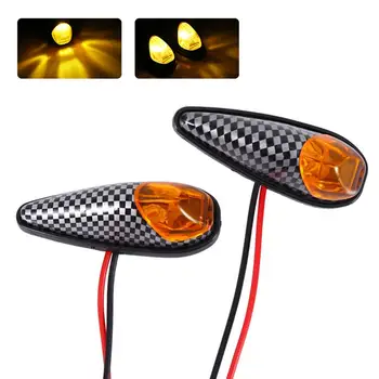 

The New Stylish 12V 2Pcs/Set Motorcycle Turn Reverse Brake Day Time Running Signal Indicator Lgiht