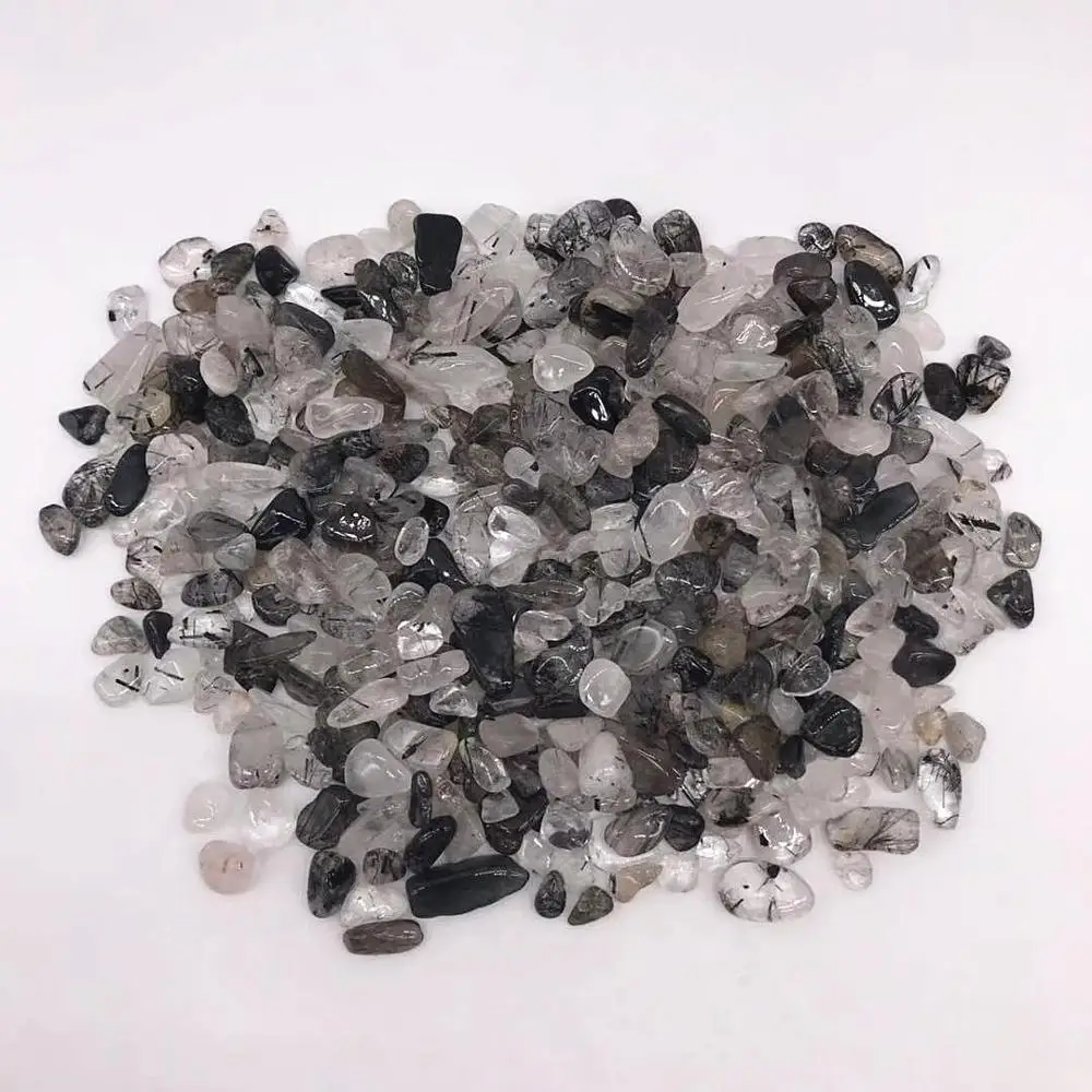 

100g Degaussing Stone Minerals Fish Tank Natural Crystal Gravel Stones Decorative tumbled stone