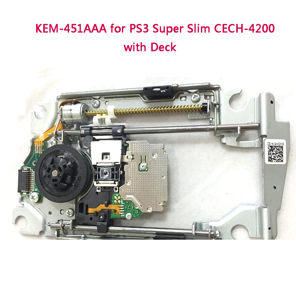 

Replacement KEM-451AAA kem 451aaa for PS3 Original Super Slim CECH-4200 Laser Lens reader with deck mechanism