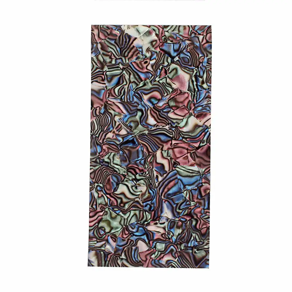 

1pc Guitar Shell Plate 0.8MM Veneer Shell Celluloid Guitar Protector Decoration Plate Instrument Parts Replacement Accessories