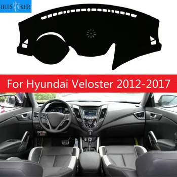 

Car Dashboard Cover Mat Pad Sun Shade Instrument Protect Carpet Accessories For Hyundai Veloster 2012 2013 2014 2015 2016 2017