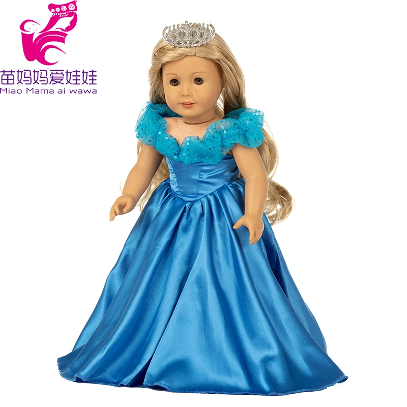 belle doll blue dress