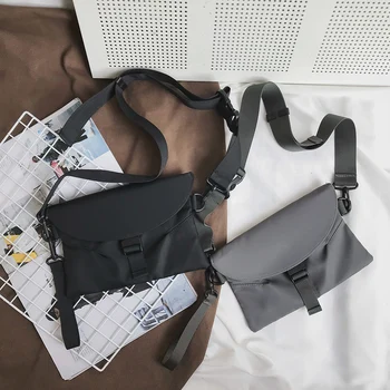 

Fashion Unisex Solid Color Shoulder Messenger Bag Casual Fanny Waist Packs Zipper Belt Purse Handbags Shopping Waist Bags 2020