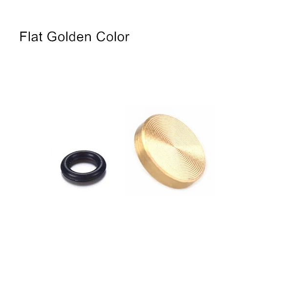 Вогнутая поверхность металлическая мягкая кнопка спуска затвора камеры для Leica/Canon/Nikon/Minolta/Fujifilm Fuji XT20 X100F X-T2 X100T X-T10 - Цвет: Flat Golden