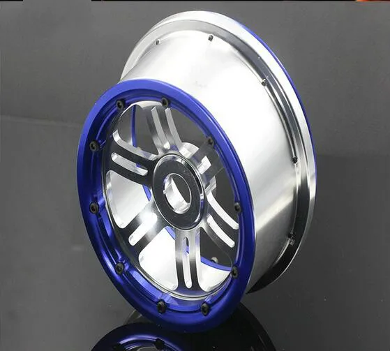 Сплав CNC обода включает Beadlock не включает колпачок для 1/5 GTB Racing Losi 5ive-t - Цвет: Blue