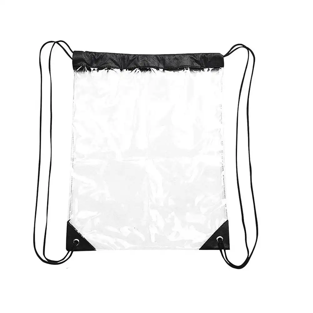 clear drawstring backpack
