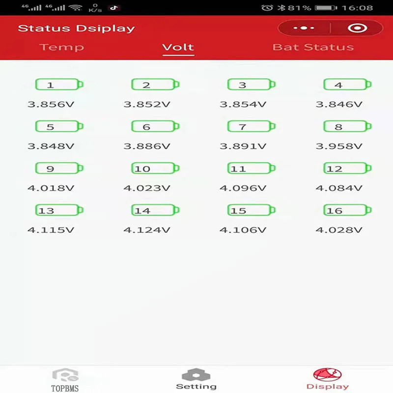 5S 32S LTO BMS Bluetooth + 485 к USB устройству CAN NTC UART может использоваться вместе с батареями в