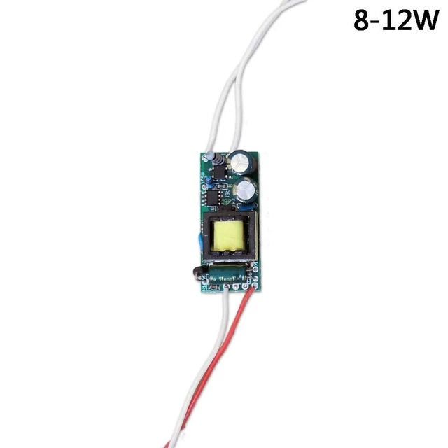 LED Driver 3v 5v 12 volt DC 300ma amp adapter power supply IC transformer  1-36W