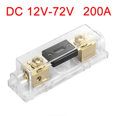 ZOOKOTO 250A 0/2/4 Gauge Fuse Holder with 250 Amp ANL Fuse 