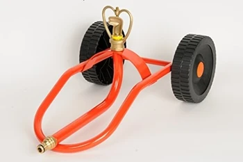 

IRRIGATORE FARFALLA 3/4" F OTTONE SUPPORTO RUOTE [AGRATI ]