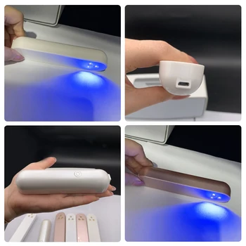 

USB Ultraviolet Light Lampe Portable UV Germicidal Lamp Bactericidal Lamp For Travel Home Office Hotel Wardrobe 2Colors