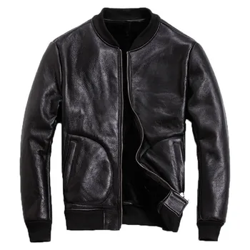

Leather Sheep Shearing Winter Coat Men Korean Plus Size Baseball Jacket for Mens Clothing 2020 Casaco 6-908 YY967