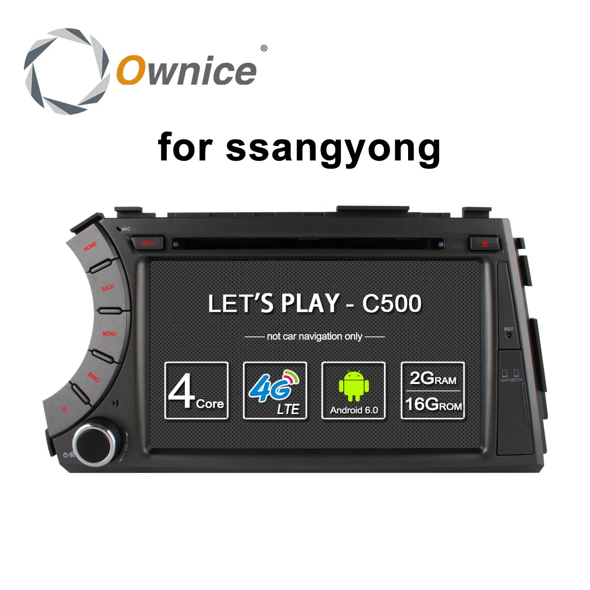 Ownice C500 автомобильный Восьмиядерный dvd проигрыватель с восьмиядерным процессором