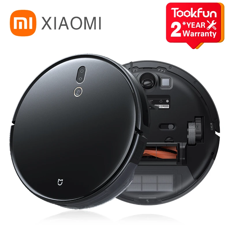 Xiaomi Mijia Robot Vacuüm Mop Ultra Slim Voor Thuis Schoner Vegen Wassen  Dweilen Cycloon Zuig Stof App Smart Gepland Kaart|Vacuum Cleaners| -  AliExpress