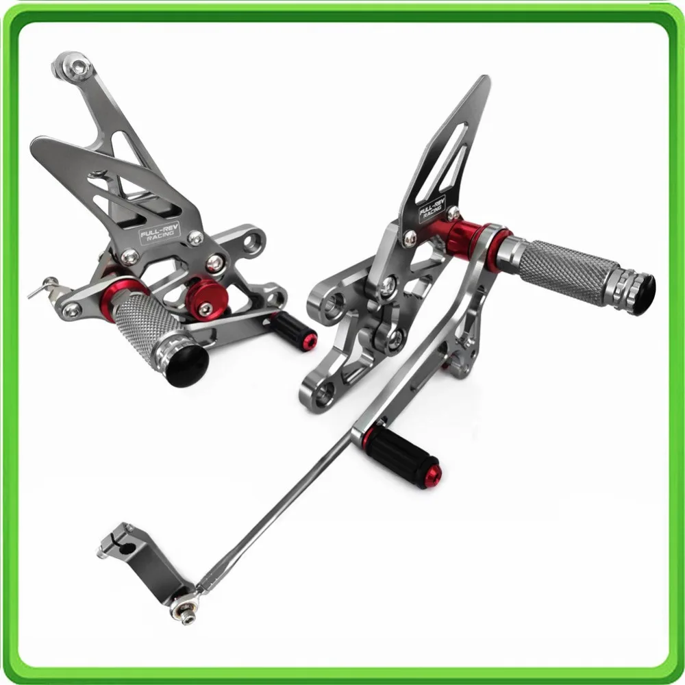 Rearsets rear set sets footrest foot rest pegs pedal for Yamaha FZ1 2006 2007 2008 2009 2010 2011 2012 2013 2014 2015 2016 (7)