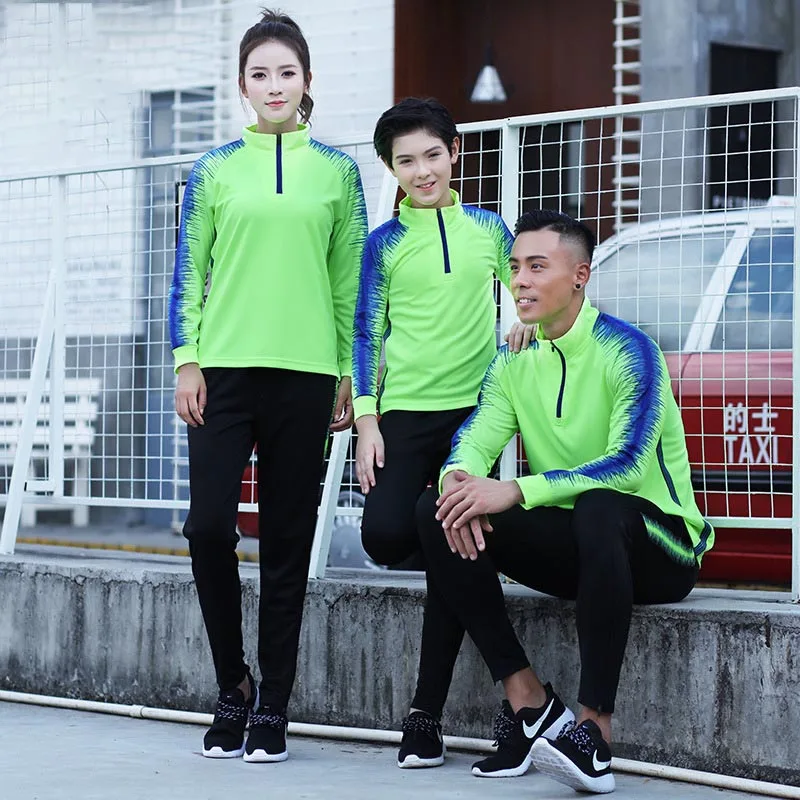 Soccer jerseys Long Sleeve Set Kids Tracksuit Men kids Football uniforms football uniform sports uniform sets training blank Football Tracksuits team Sports Suits