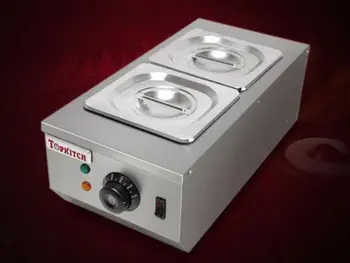 

CE Electric Water Heating Chocolate Melter 2-Tanks Chocolate Melting Machine