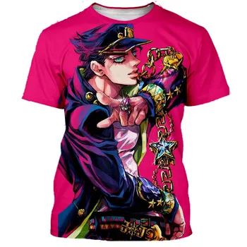 

New classical JoJo Bizarre Adven t shirt men women 3D printed fashion tshirt hip hop streetwear casual summer tops dropshipping