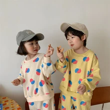 

Girls Suits Sweatshirts +Pant 2021 Fashion Thicken Winter Autumn Warm Kids Teenagers Outwear Kids Cotton Sport Suits Children Cl
