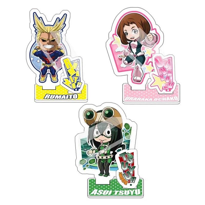 Аниме действие напечатанный рисунок кацуки Midoriya Izuku My Hero Academy акриловая Лицензионная мультяшная персональная акриловая подставка