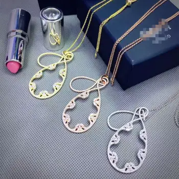 

xc455 Luxury Designer Fashion 925 Sterling Silver wedding party Jewelry cz