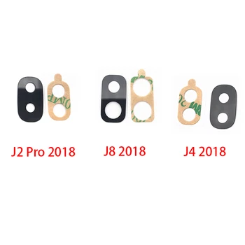 

20Pcs/lot Rear Back Camera Glass Lens Cover For Samsung J3 J5 J72016 2017 J4 J8 J2 Pro 2018 / J5 J7 Prime With Adhesive Sticker